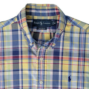 Ralph Lauren Custom Fit Button-Down Plaid Shirt