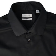 Calvin Klein Dress Shirt Slim Fit Non-iron Herringbone