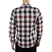 Express Button-Down Long Sleeve Plaid Shirt