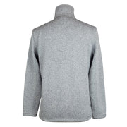 Eddie Bauer Gray Fleece 1/4 Zip Pullover