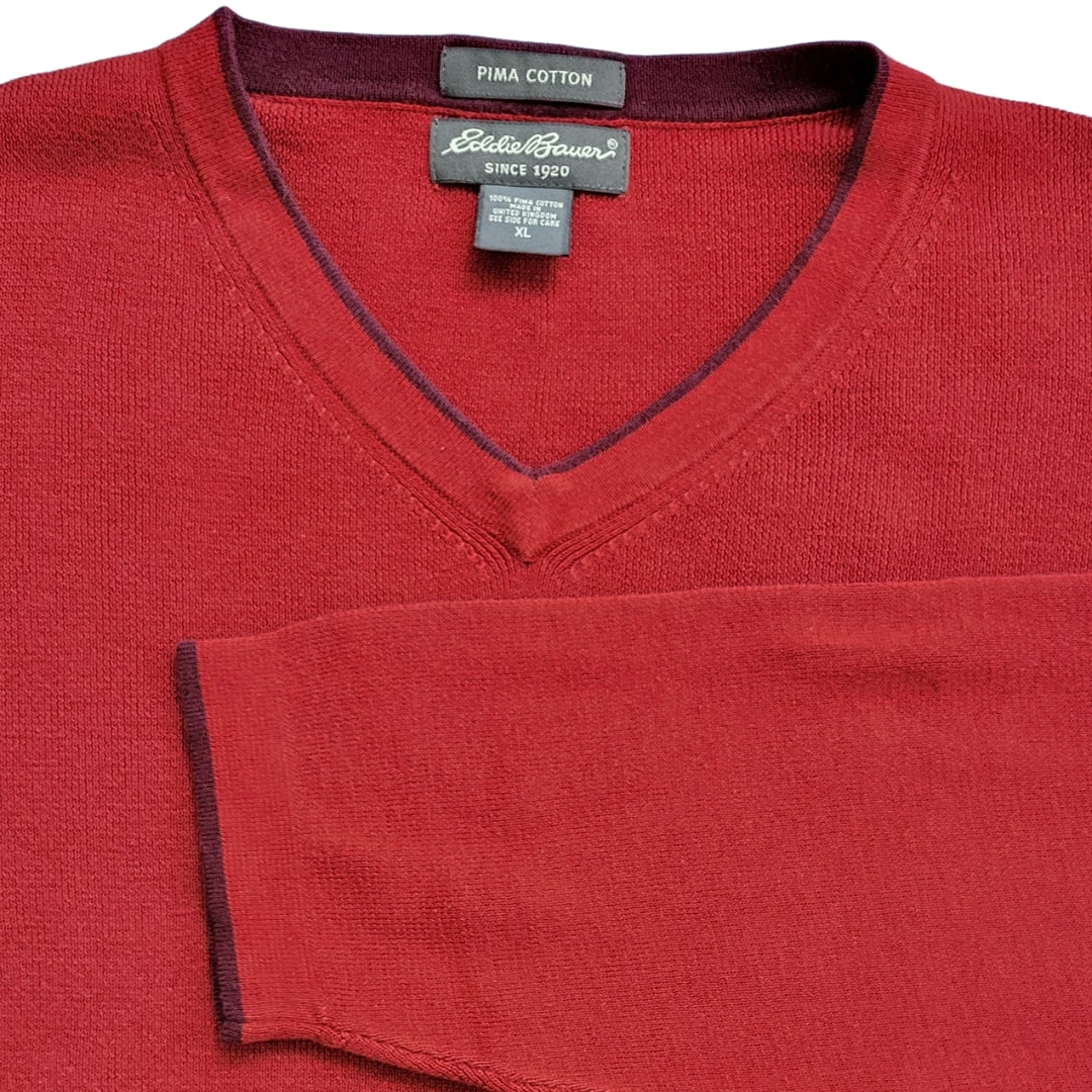 Eddie bauer v neck clearance sweaters