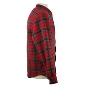 The American Outdoorsman Flannel Shirt Jacket With Sherpa Fleece Lining