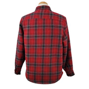 The American Outdoorsman Flannel Shirt Jacket With Sherpa Fleece Lining