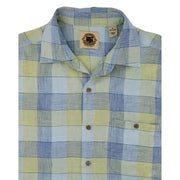 Pussers West Indies Linen Plaid Shirt