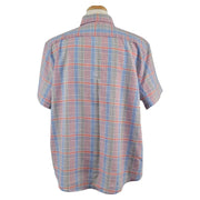 Crown & Ivy Men's Linen Blend Plaid Shirt