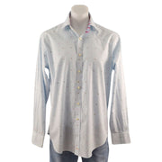 Thomas Dean Striped Button Down Shirt