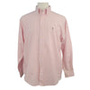 Ralph Lauren Pink Stripe Cotton Oxford Shirt