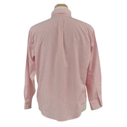 Ralph Lauren Pink Stripe Cotton Oxford Shirt