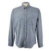 Express Men Slim Soft Wash Chambray Shirt Size M