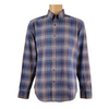 Tailored by J. Crew Blue Gray Plaid Shirt