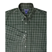 Structure Men's Olive Green Flannel Shirt