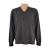 Cremieux Classics Cotton/Cashmere Blend V-Neck Sweater