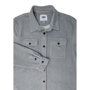 Old Navy Men Heather Grey Shacket