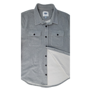 Old Navy Men Heather Grey Shacket