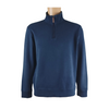 Lands' End Men Herringbone Sherpa Collar Pullover Size L