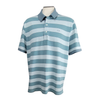 Lacoste Vintage Washed Pique Striped Polo Size 8