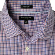 Banana Republic Grant Fit Non-Iron Cotton Stretch Shirt Size M