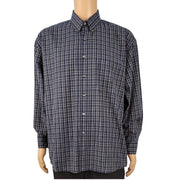 Bill Blass Long Sleeve Plaid Shirt