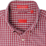 Izod Classic Fit Checkered Shirt Medium