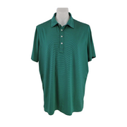 Ralph Lauren RLX Green Striped Golf Polo Shirt XL