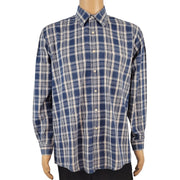 Perry Ellis Portfolio Plaid Dress Shirt