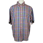 Brooks Brothers 346 Short Sleeve Linen Shirt