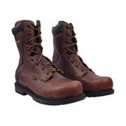 Carhartt Men Brown 8 Inch Steel Toe Work Boot 3708