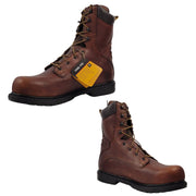 Carhartt Men Brown 8 Inch Steel Toe Work Boot 3708