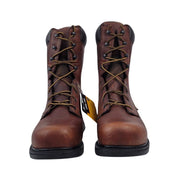 Carhartt Men Brown 8 Inch Steel Toe Work Boot 3708