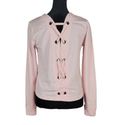 Derek Heart Laced Back Sweatshirt