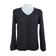 Chico's Loose Knit V-Neck Sweater