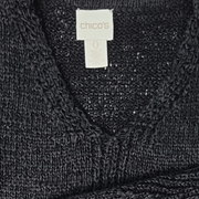 Chico's Loose Knit V-Neck Sweater