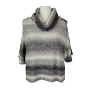 Cato Woman Cowl Neck Ombre Sweater