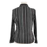 Fred David Stretch Striped Shirt Size M