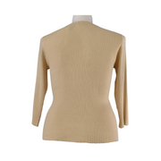 Emma James V-Neck Cable Knit Sweater