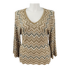 INC International Concepts Metallic Sweater Sz XL