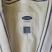 Old Navy Linen Blend One-Button Blazer