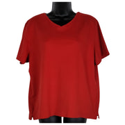 Karen Scott Sport V-Neck Tee Shirt