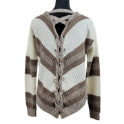 Derek Heart Laced Back Sweater