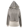 H&M Divided Short Hoodie Top