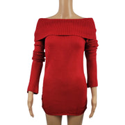 I Heart Next Era Off-the-Shoulder Sweater Tunic