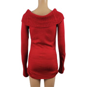 I Heart Next Era Off-the-Shoulder Sweater Tunic