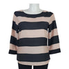 The Limited Striped 3/4 Sleeve Blouse