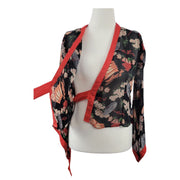 De.Coded Kimono Style Wrap Top