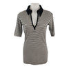 Gap Women Striped Polo Shirt