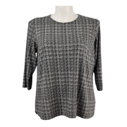 J. Jill Wearever Collection 3/4 Sleeve Knit Top