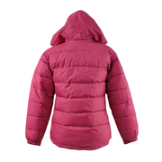 Steve & Barry's Double Down Fuchsia Puffer Coat