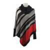 New Directions Turtleneck Poncho Sweater