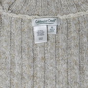 Coldwater Creek Ribbed Turtleneck Sweater