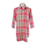 Lauren Ralph Lauren Plaid Sleep Shirt Size S